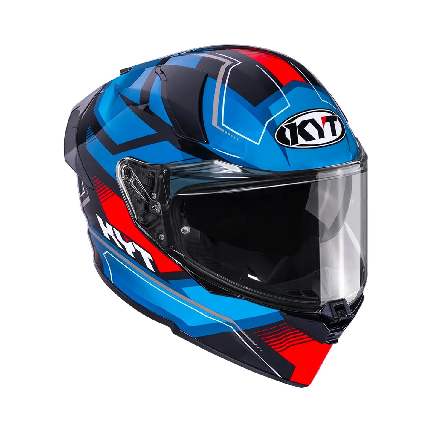 Kyt R2R Helmet Parsec Black/Blue/Red