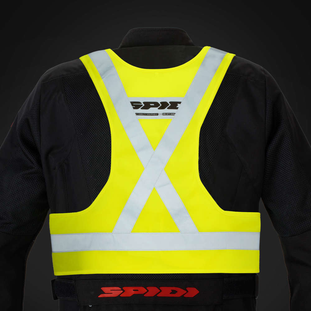 SPIDI GILET alta visibilità da indossare sopra la giacca