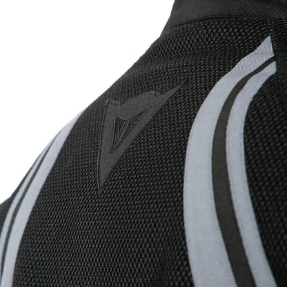 DAINESE AIR Crono 2 Giacca estiva moto Tex Jacket Nera e Grigia