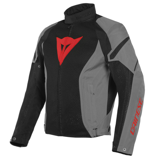 DAINESE AIR Crono 2 Giacca estiva moto Tex Jacket Nera e Grigia