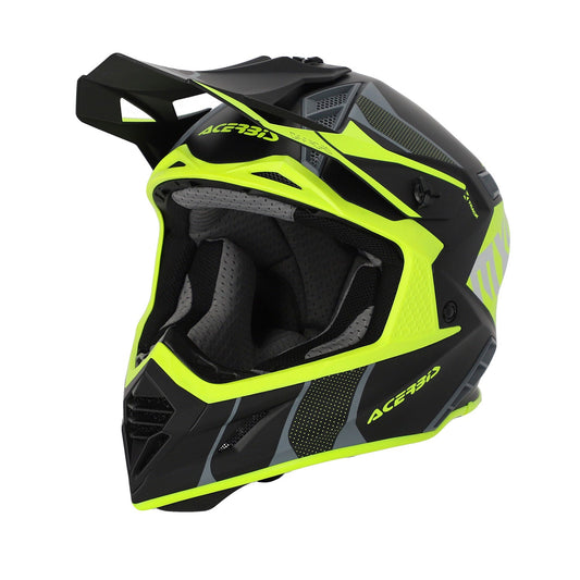 Acerbis X-Track 22-06 Helmet Black/ Fluo Yellow