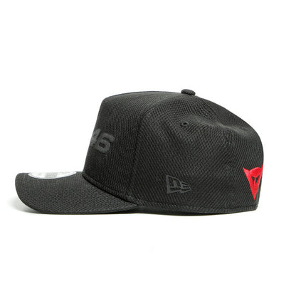 Cappello Dainese VR46 Cappellino Con visiera Nero VR46 9Forty CAP