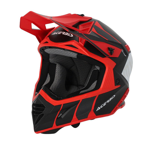 Acerbis X-Track 22-06 Helmet Black/ Red