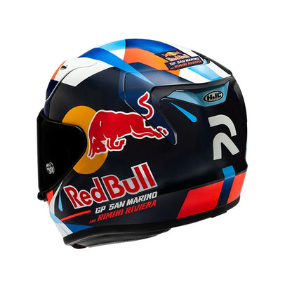 HJC RPHA12 RED BULL MISANO GP 2 MC21 casco DE MOTO DE INTEGRALE