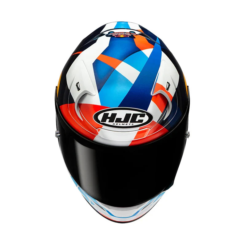 HJC RPHA12 RED BULL MISANO GP 2 MC21 casco DE MOTO DE INTEGRALE
