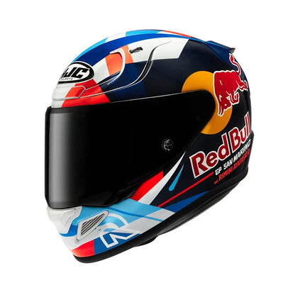 HJC RPHA12 RED BULL MISANO GP 2 MC21 casco DE MOTO DE INTEGRALE
