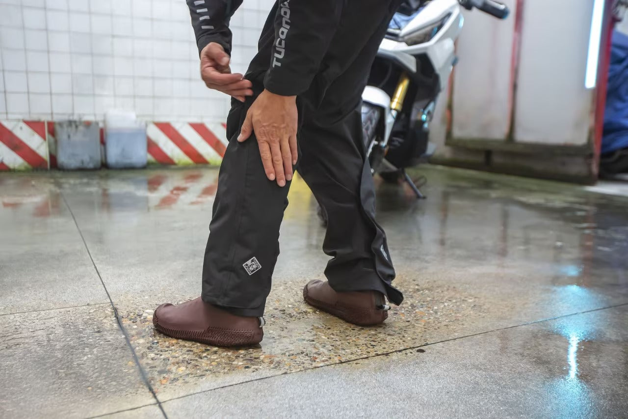 Set Antipioggia Moto Tucano Urbano Diluvio Pro - Giacca e Pantaloni Hydroscud® - Nero