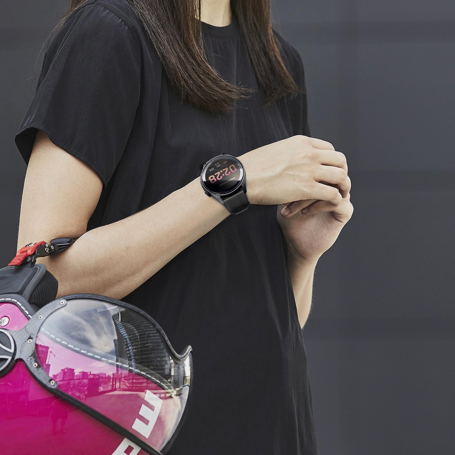Momodesign smartwatch rotondo Zero AMOLED 1.43" / IP68 pressione sanguigna e frequenza cardiaca
