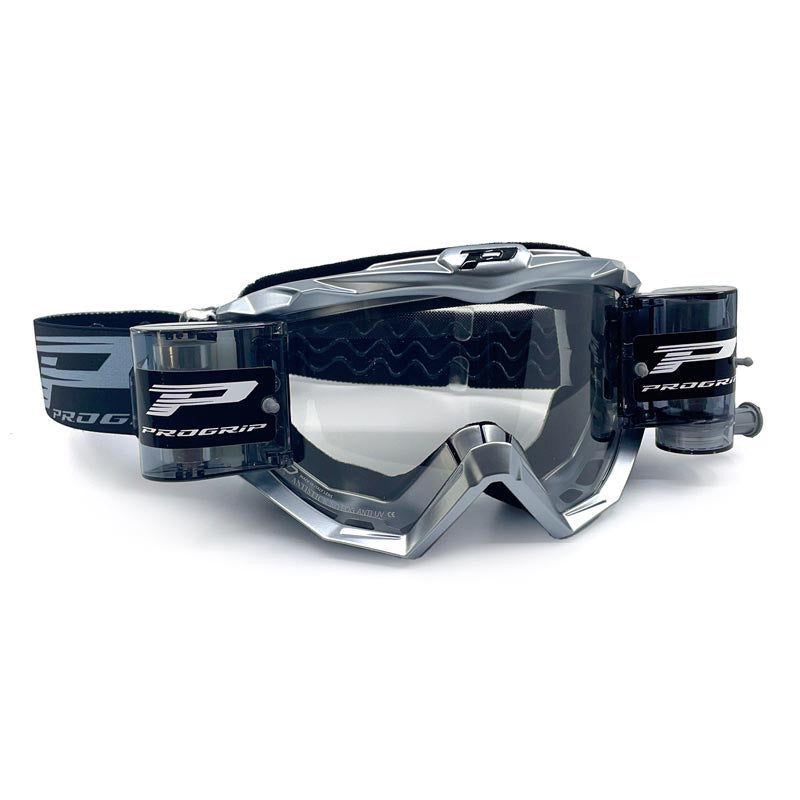 Maschera 3201-120 RO - Argento, con Roll Off