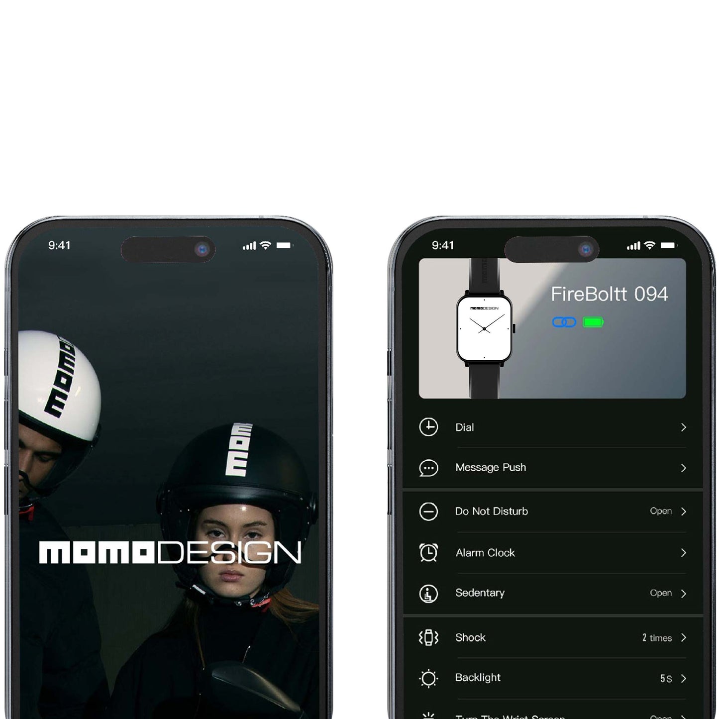 Momodesign smartwatch rettangolare Stealth TFT 1.83"/ IP67 pressione sanguigna e frequenza cardiaca