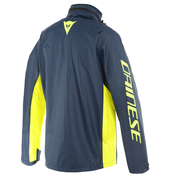 DAINESE Giacca antipioggia STORM 2 Unisex Nero/ giallo flui