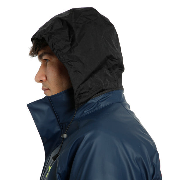 DAINESE Giacca antipioggia STORM 2 Unisex Nero/ giallo flui