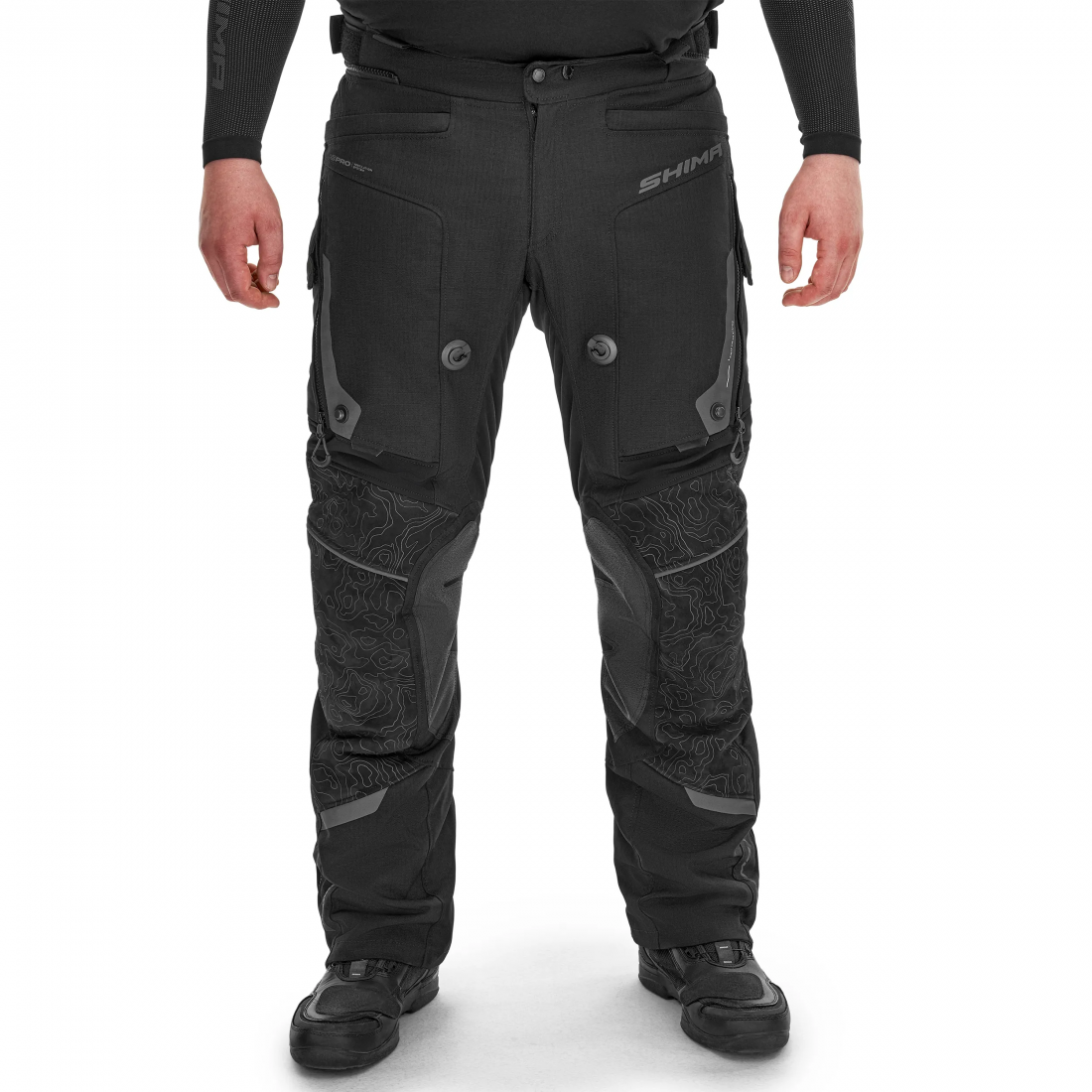 SHIMA TRACKER MEN PANTALONI NERO