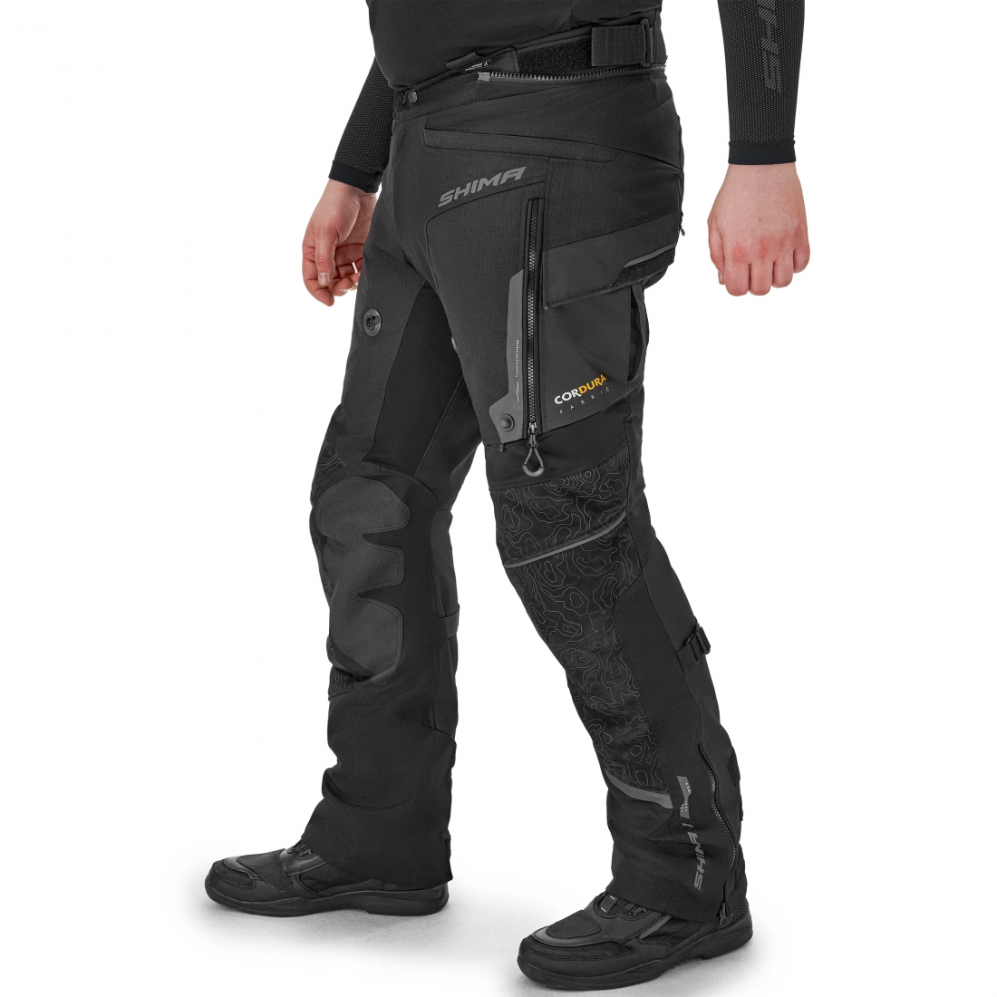 SHIMA TRACKER MEN PANTALONI NERO